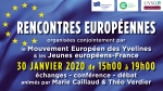 rencontres europeennes,mouvement européen yvelines,mouvement européen jeunes